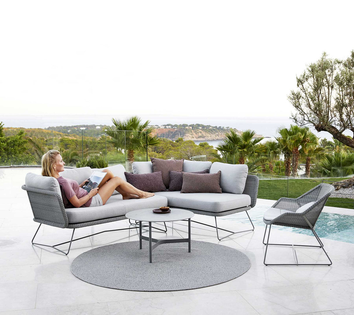 Horizon 2-seater sofa, right module