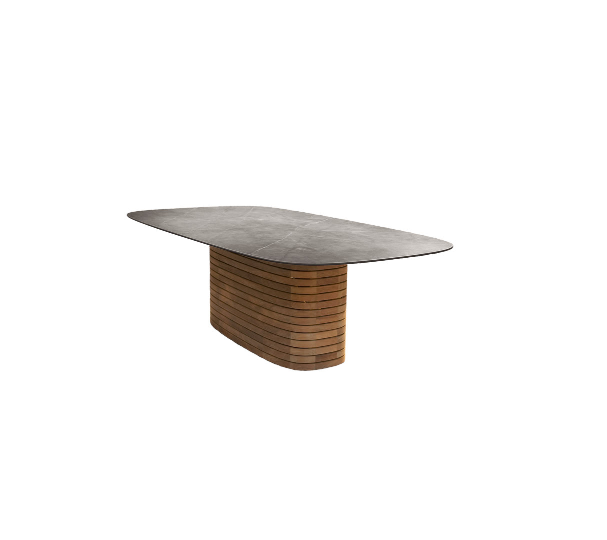 Mellow dining table, oval - large