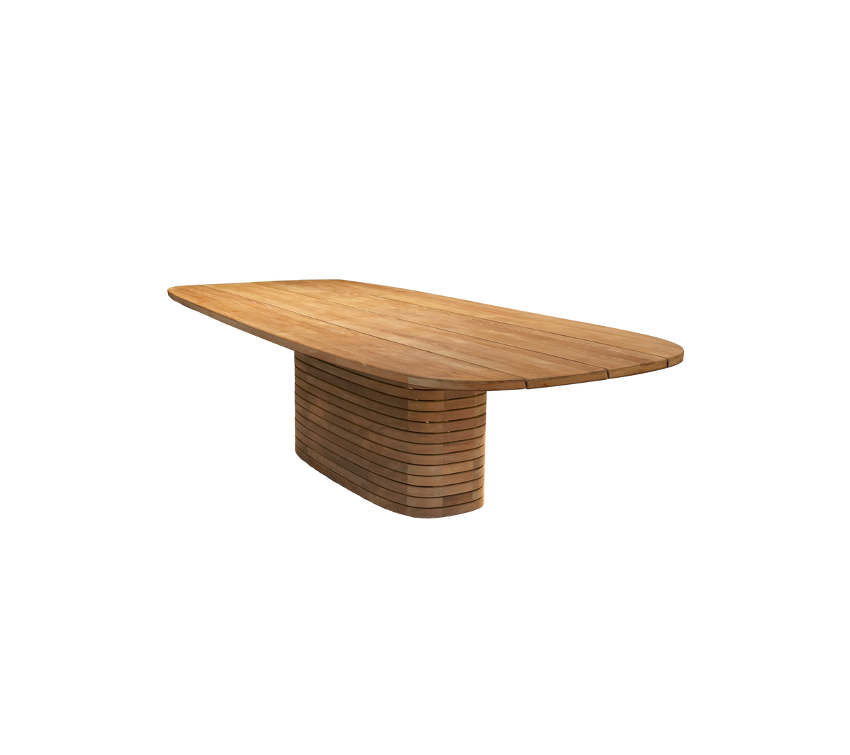 Mellow dining table, oval - large