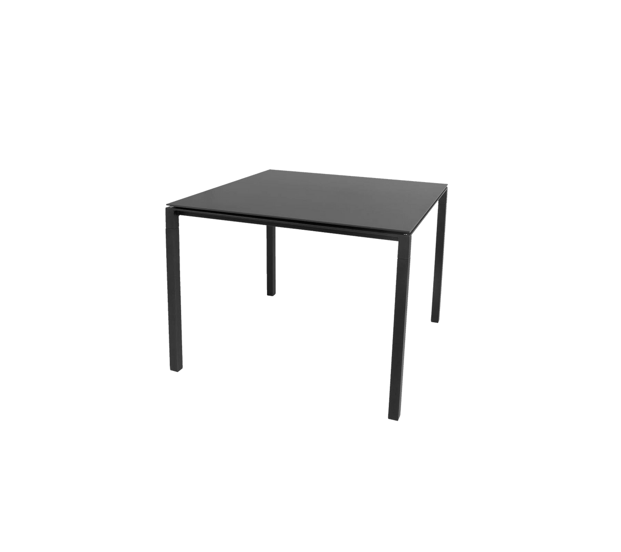 Pure dining table, 100x100 cm