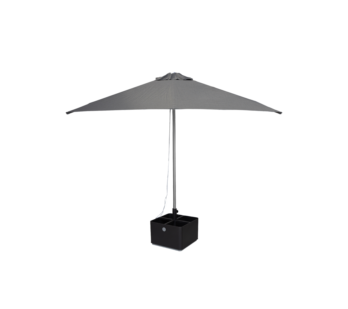 Harbour parasol, w/pulley 3x3 m