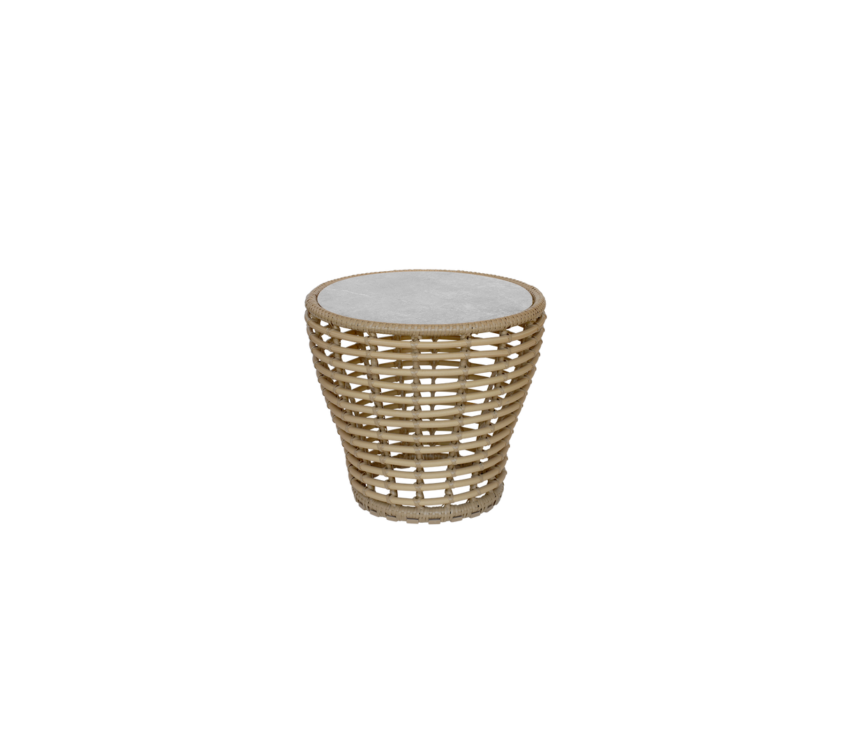 Basket coffee table, small