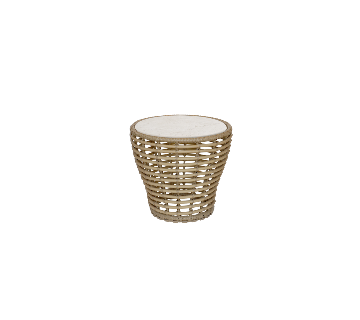 Basket coffee table, small