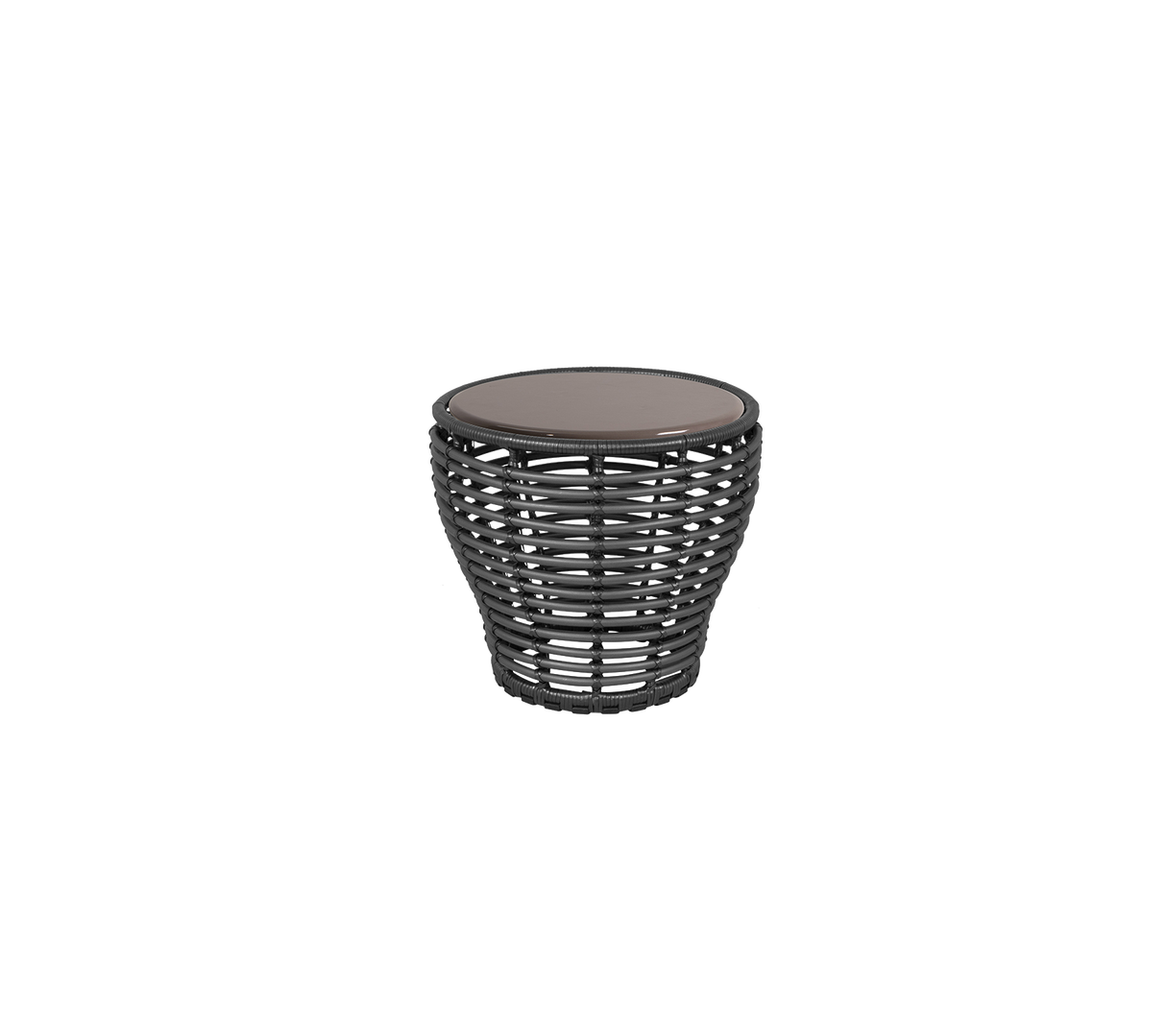 Basket coffee table, small