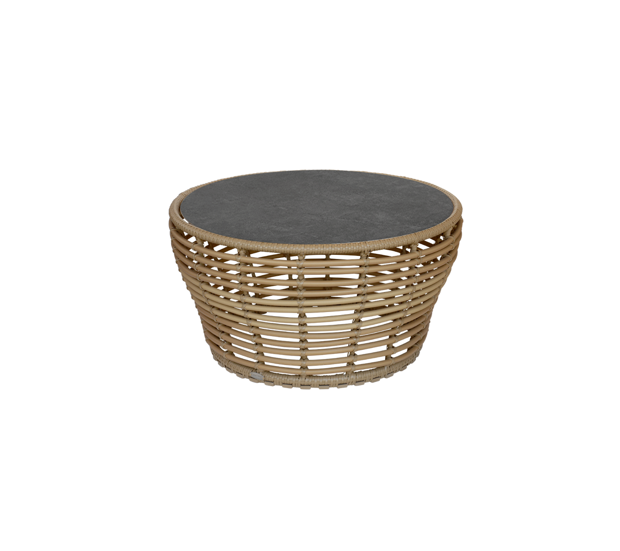 Basket coffee table, medium