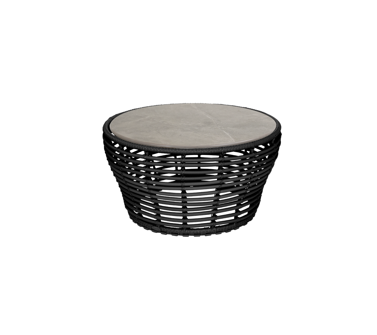 Basket coffee table, medium