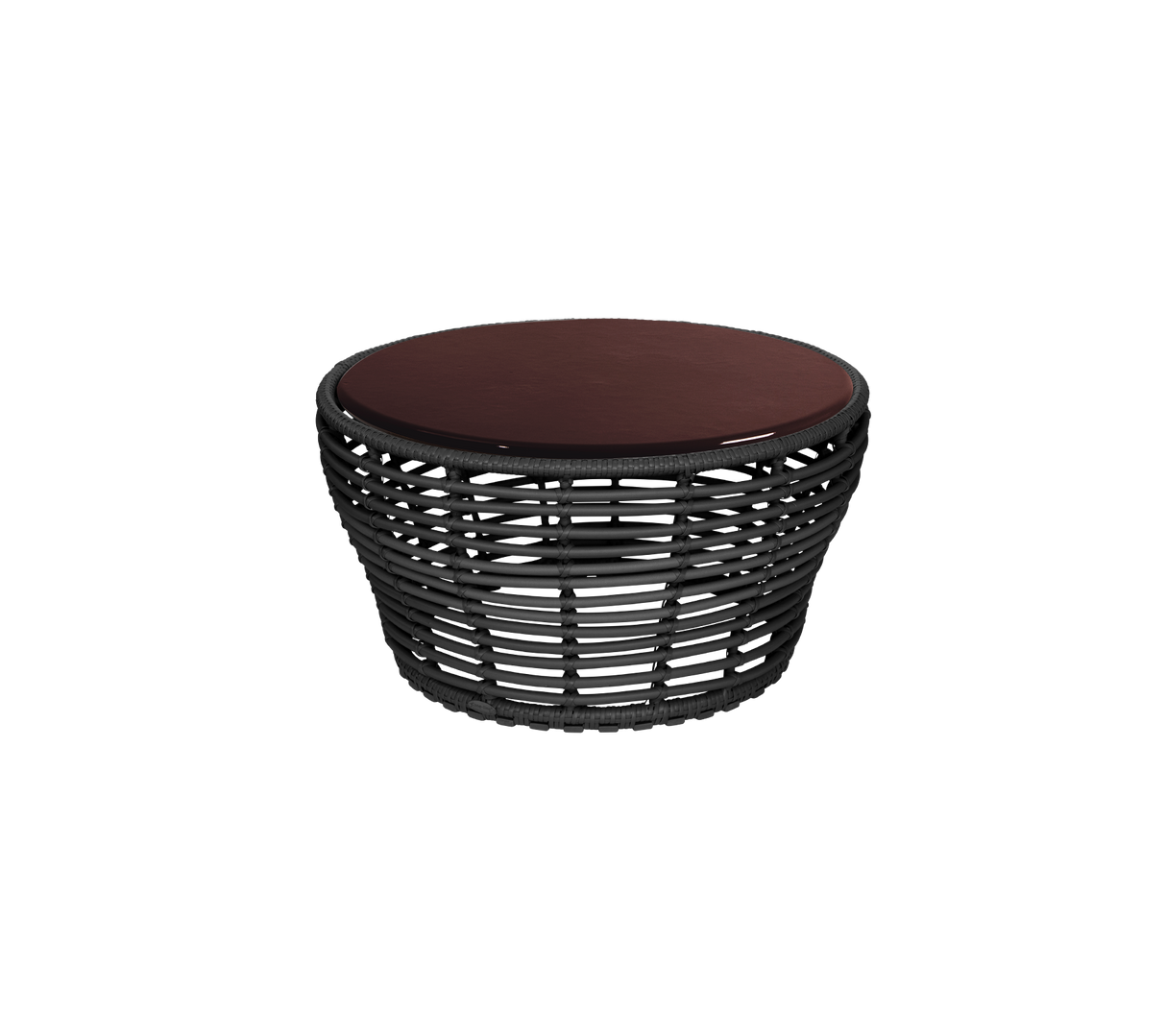 Basket coffee table, medium