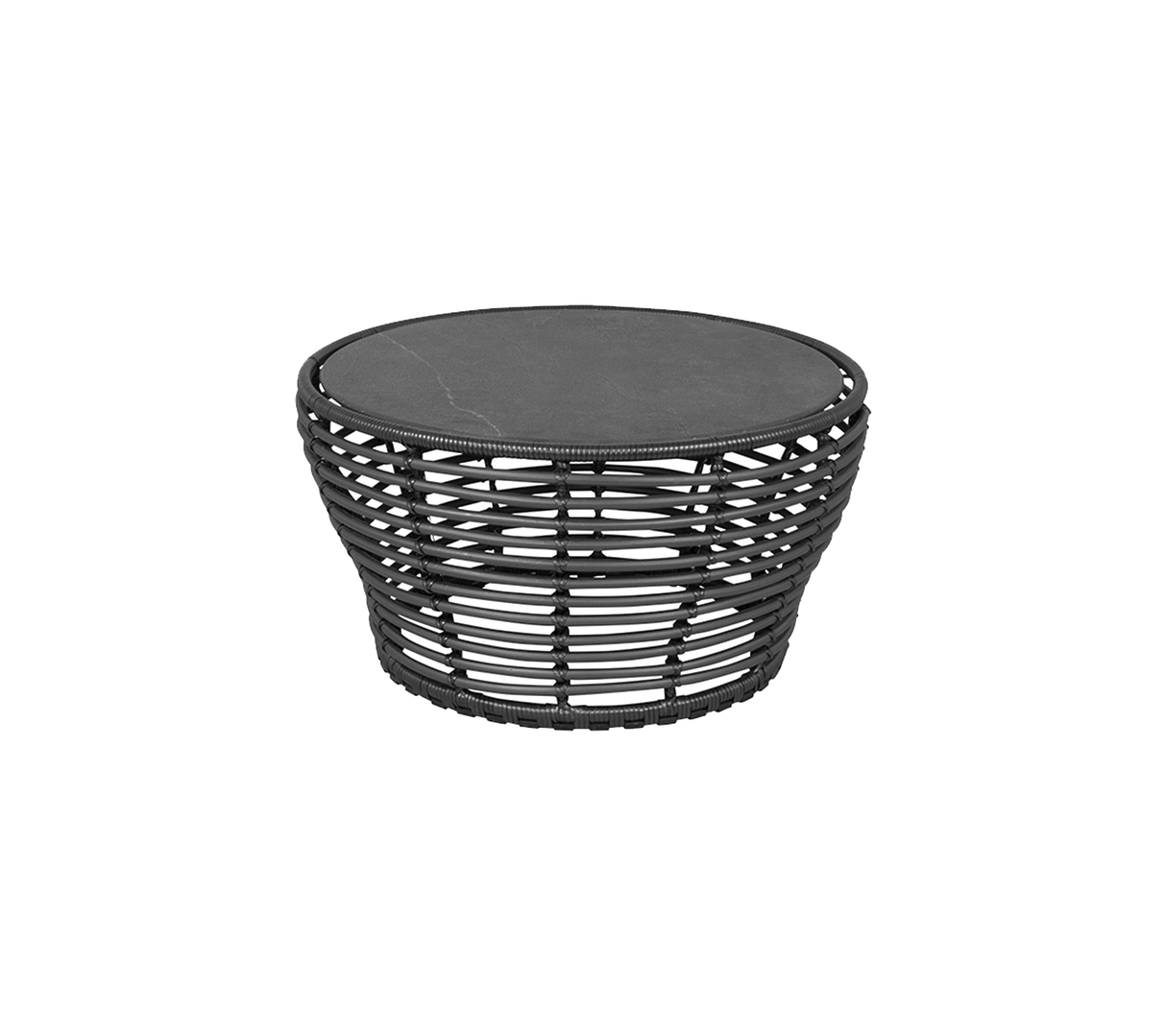 Basket coffee table, medium