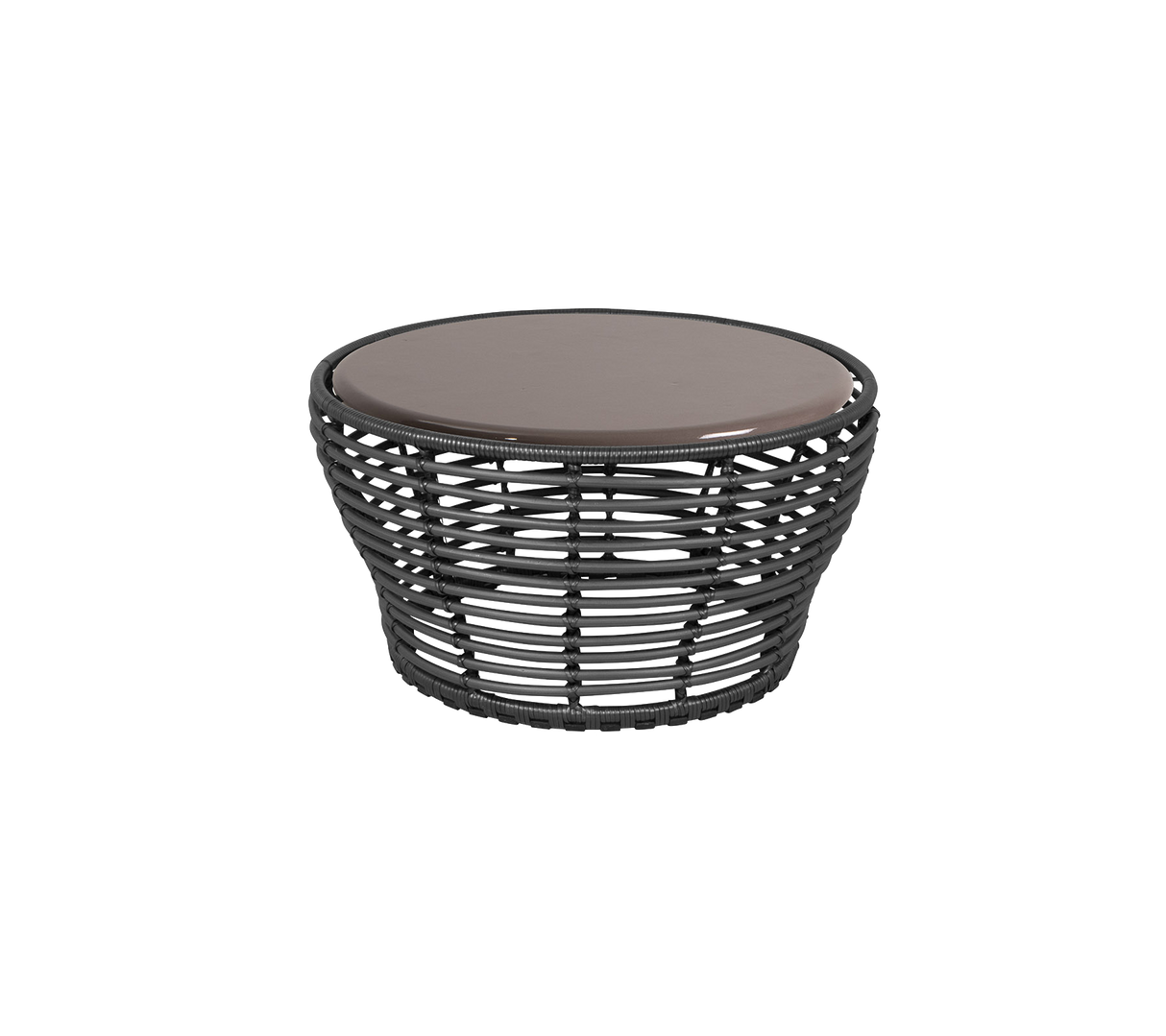 Basket coffee table, medium
