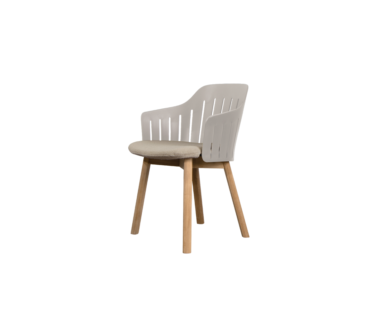 Choice chair with teak legs