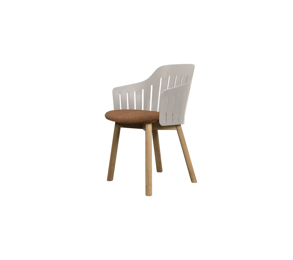 Choice chair with teak legs