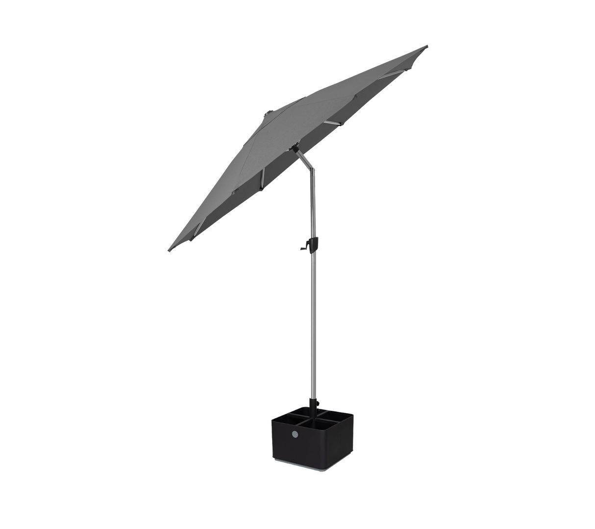 Sunshade parasol w/tilt, dia. 3 m