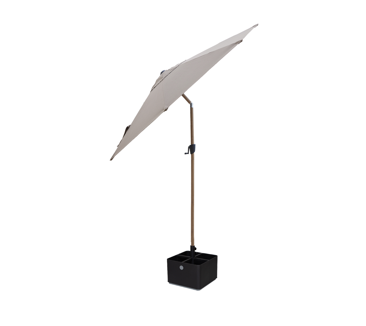 Sunshade parasol w/tilt, dia. 3 m
