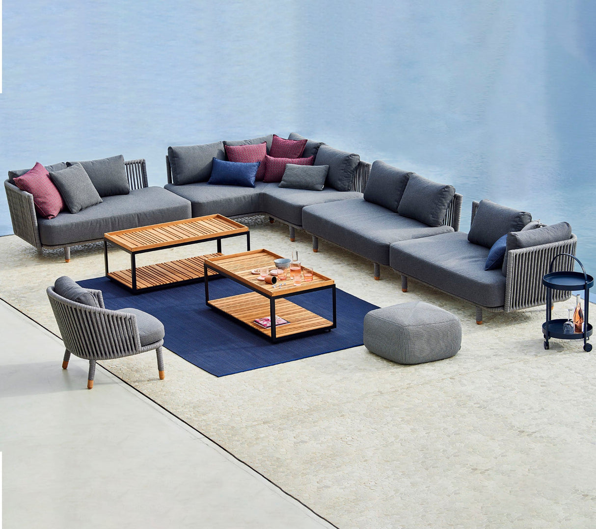 Moments modular corner sofa