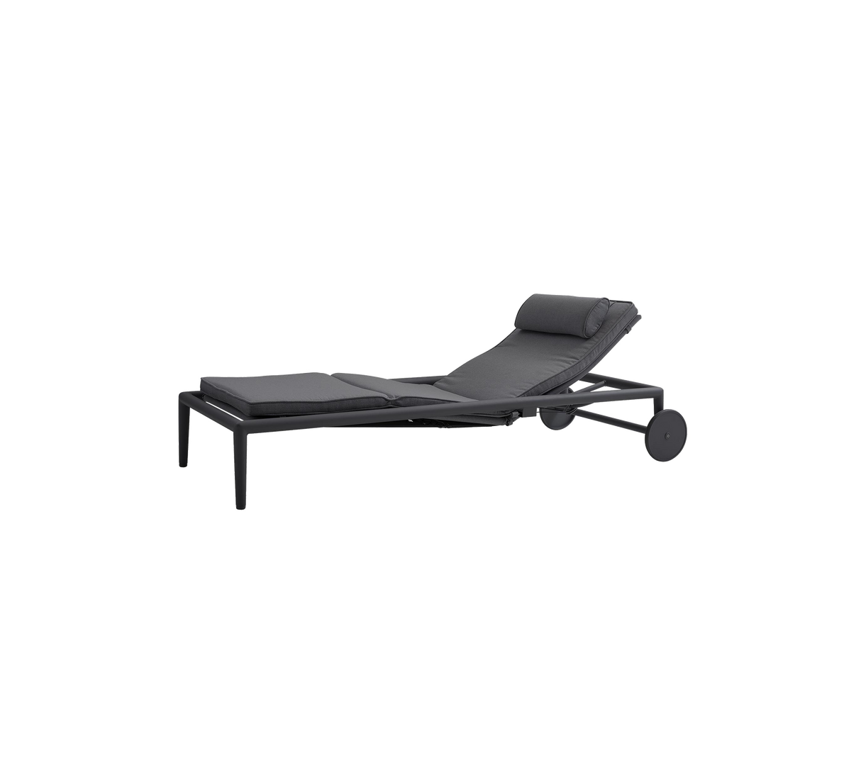 Conic sunbed w/gasspring