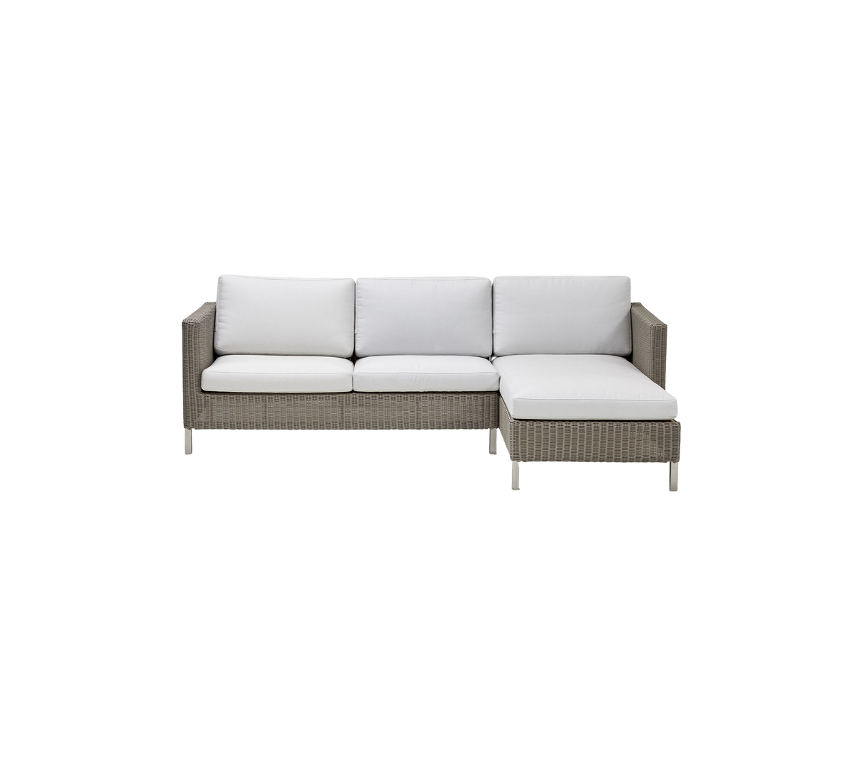 Connect modular lounge sofa with chaise longue
