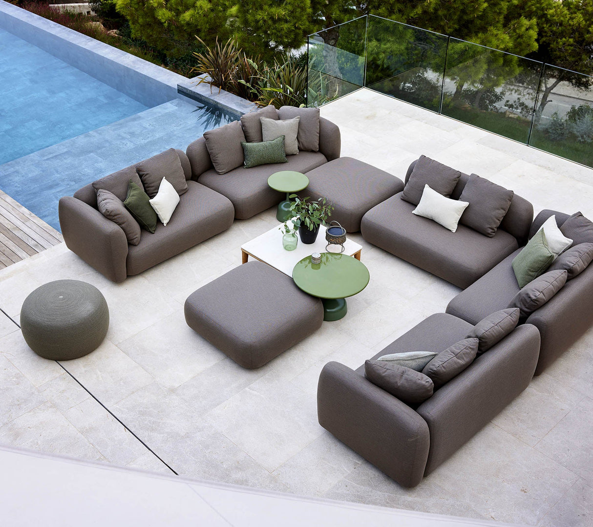 Capture corner sofa w/chaise lounge