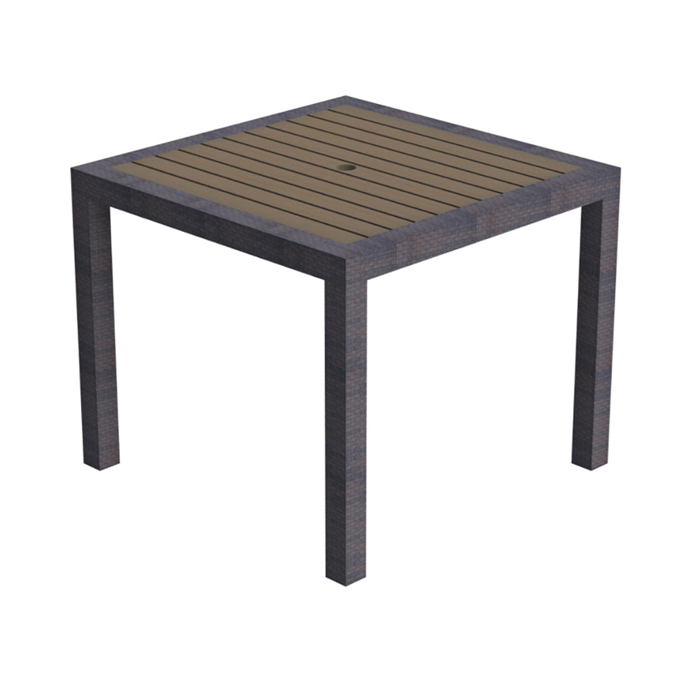 Marbella Square Dining Table with Alumawood Top
