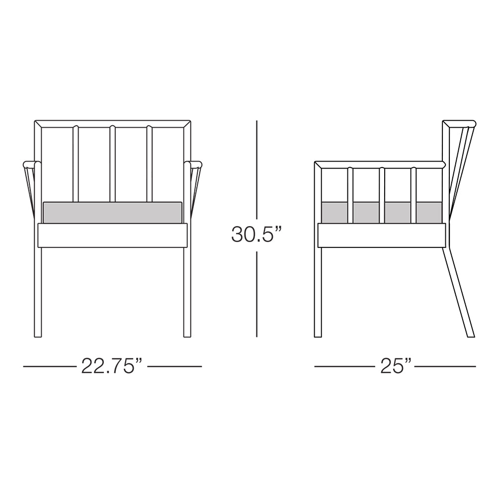 Oslo Dining Chair with Arms