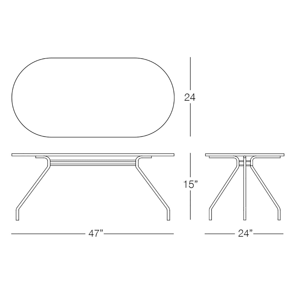 Providence Oval Coffee Table