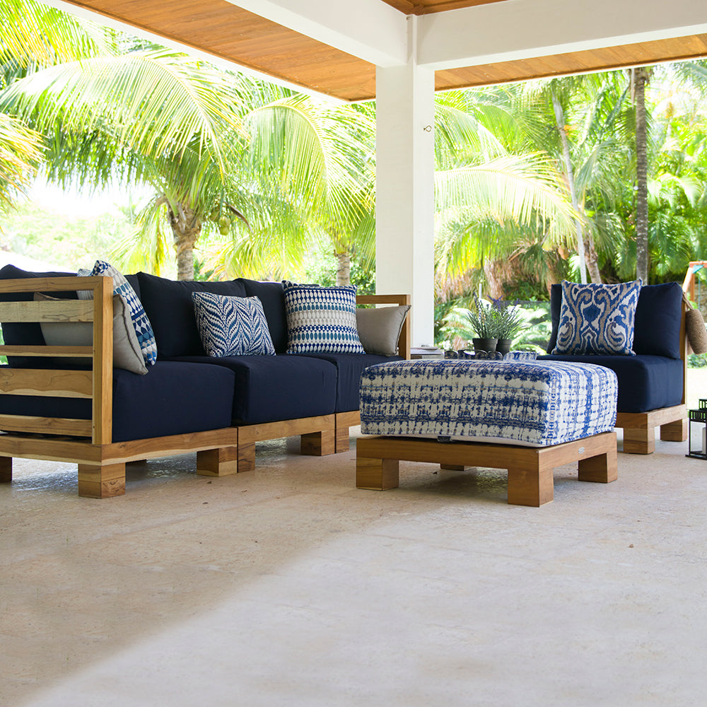 Sunset Ottoman
