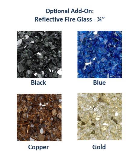 The Outdoor Plus Vallejo Metal Fire Table + Free Cover