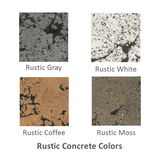 The Outdoor Plus Ramona Square Concrete Fire Table + Free Cover