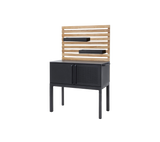 Drop kitchen single module inkl. 2 shelves