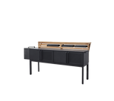 Drop kitchen module, main, incl. 3 shelves