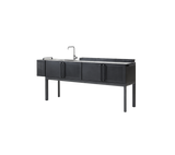 Drop kitchen module, main, incl. 3 shelves