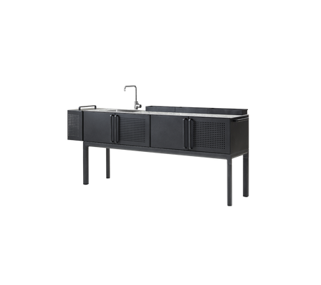 Drop kitchen module, main, incl. 3 shelves