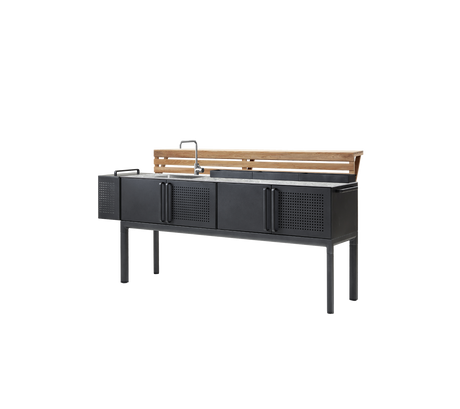Drop kitchen module, main, incl. 3 shelves