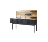Drop kitchen module, main, incl. 3 shelves