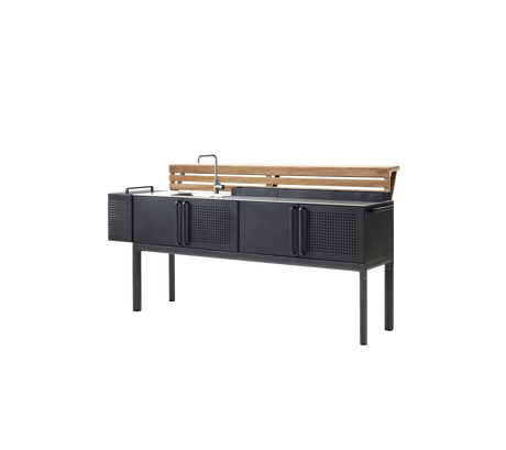 Drop kitchen module, main, incl. 3 shelves