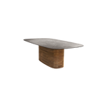 Mellow dining table, oval - large