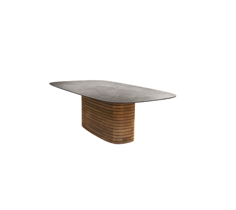 Mellow dining table, oval - medium