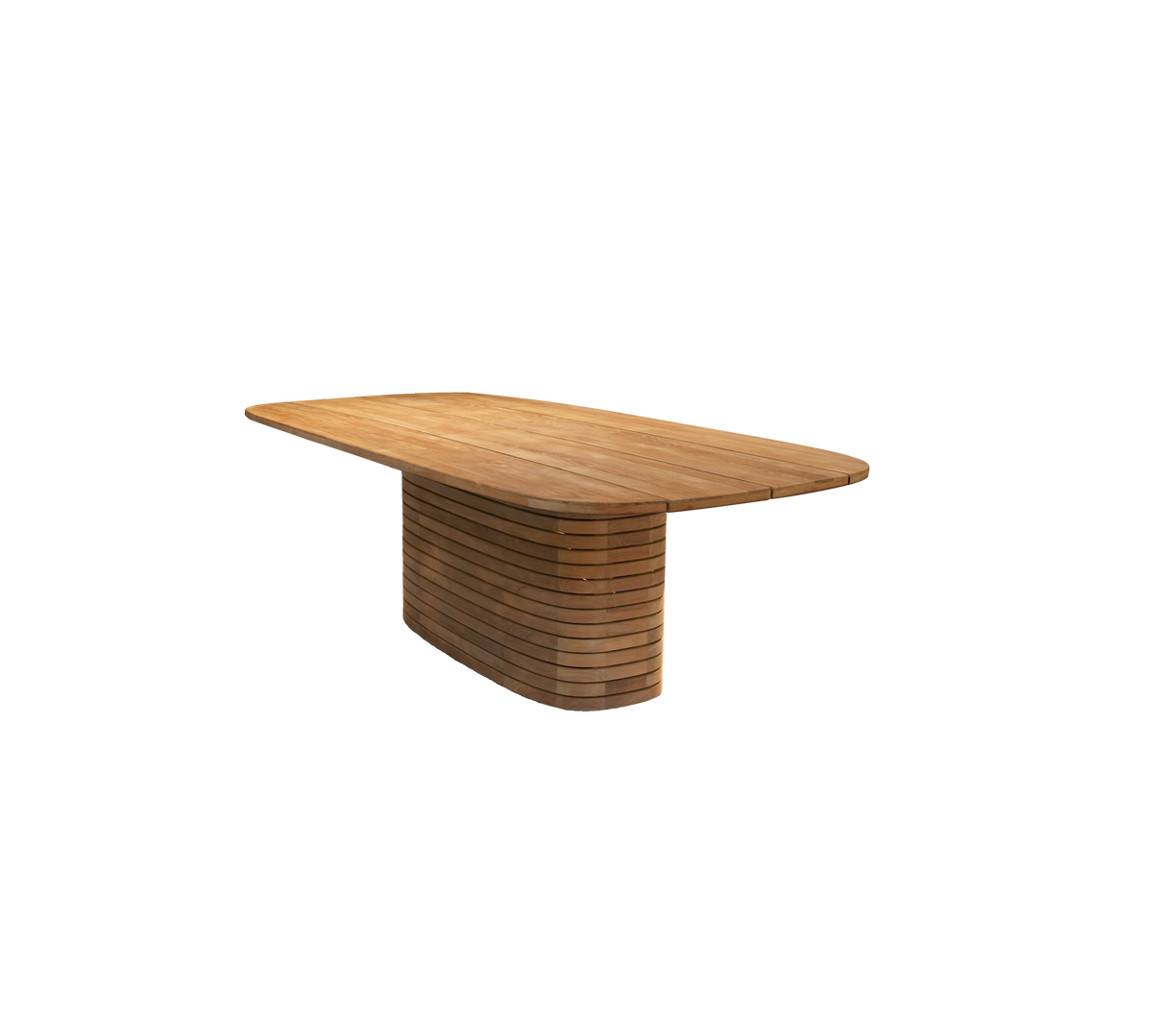 Mellow dining table, oval - medium