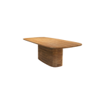 Mellow dining table, oval - medium