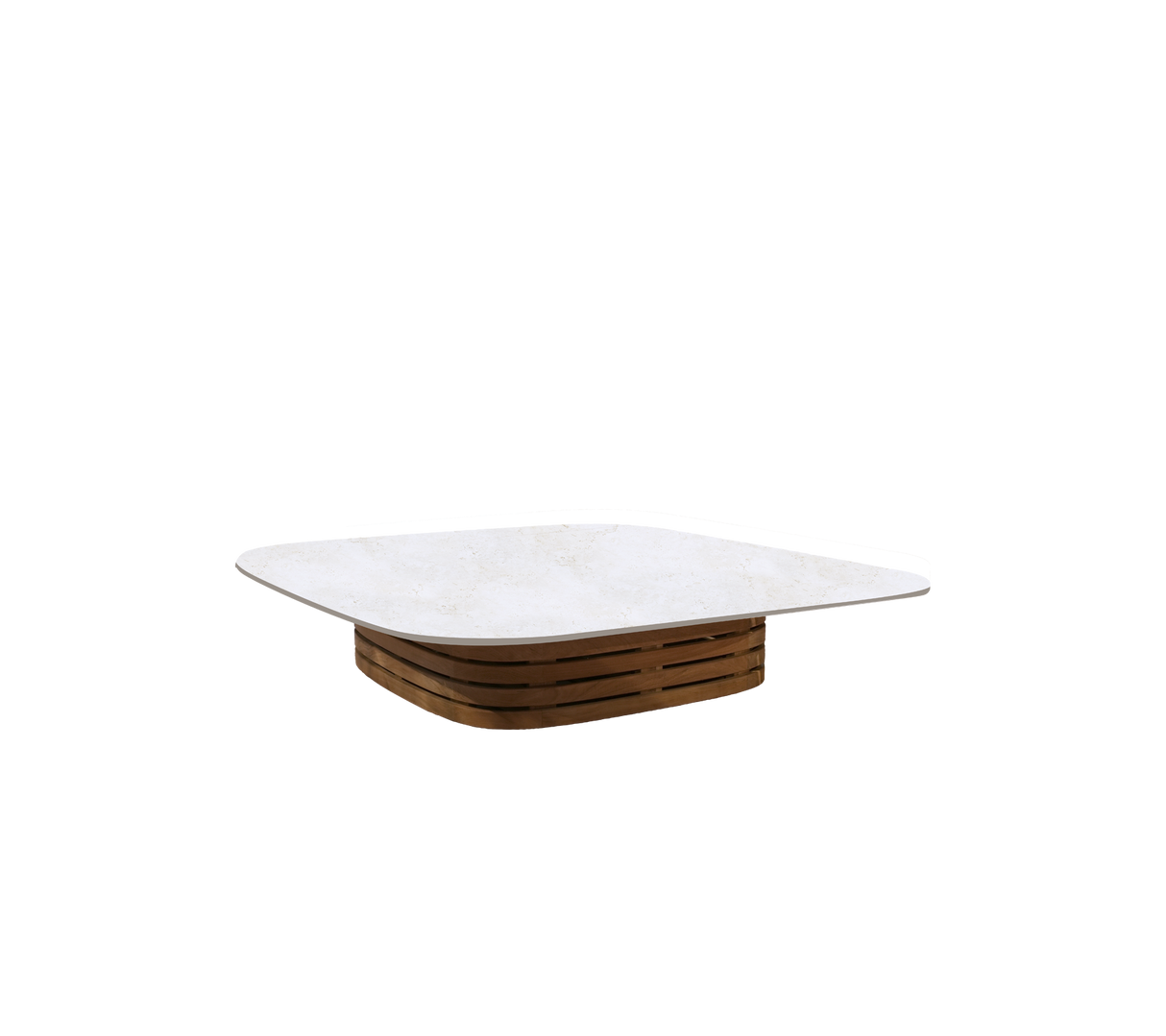 Mellow coffee table, square - large
