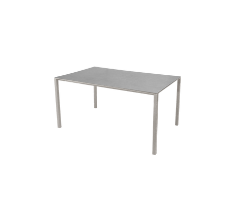 Pure dining table, 150x90 cm