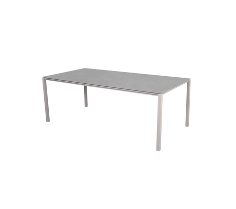 Pure dining table, 200x100 cm