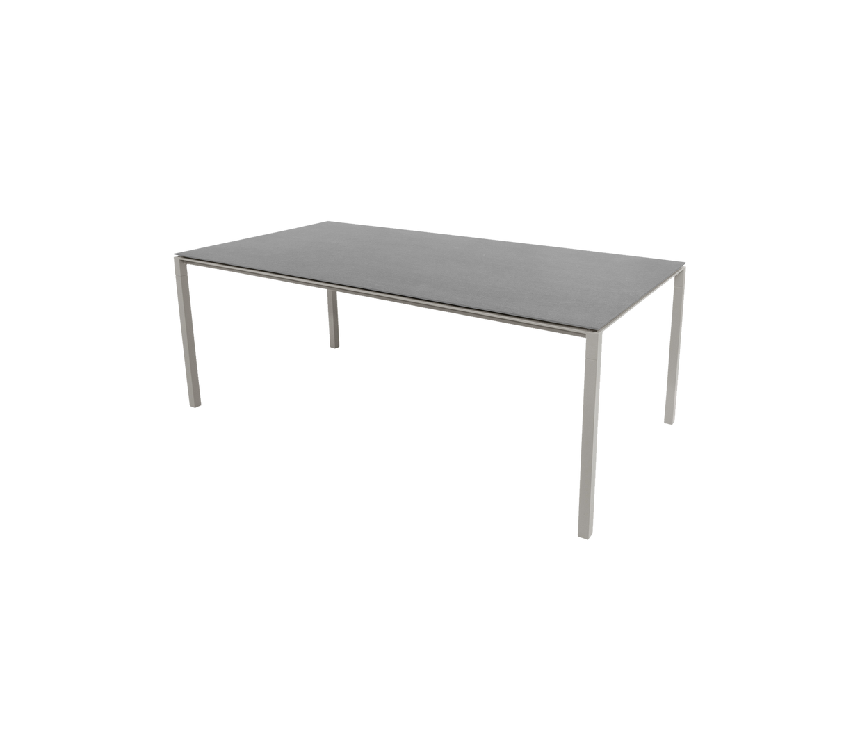 Pure dining table, 200x100 cm