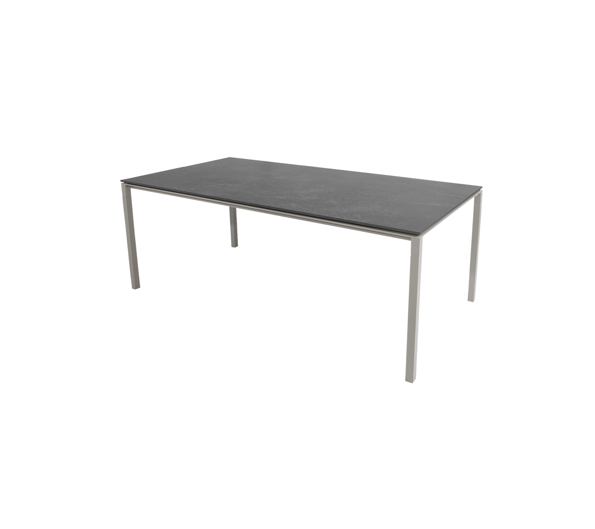 Pure dining table, 200x100 cm