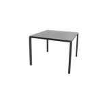 Pure dining table, 100x100 cm