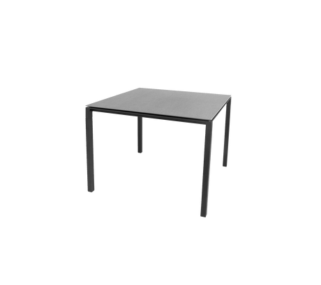 Pure dining table, 100x100 cm