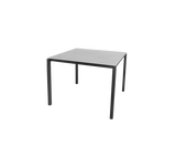 Pure dining table, 100x100 cm