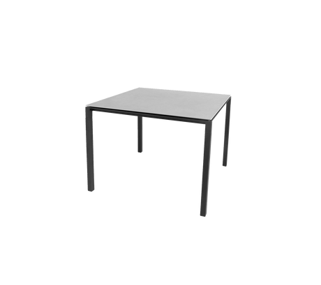 Pure dining table, 100x100 cm