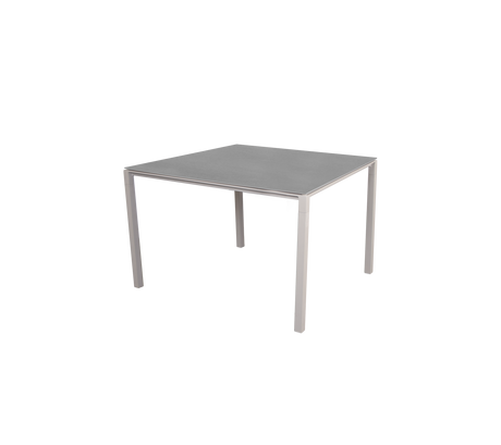 Pure dining table, 100x100 cm