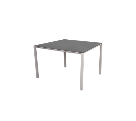 Pure dining table, 100x100 cm