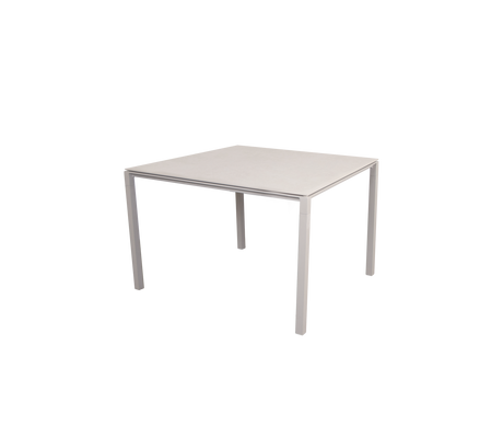 Pure dining table, 100x100 cm